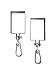 Safari Swings 2 Heavy Duty Iron Swing Hangers for Wooden Sets | Includes 2 Snap Hooks. for Connecting to a 4