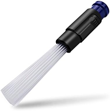 Orgrim Vacuum Dust Pro Cleaner,Brush Universal Vac Attachment As Seen on TV, Dirt Remover Cleaning Tools for Vents/Keyboards/Drawers/Car/Crafts/Jewelry/Plants