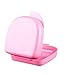 Dental Care Orthodontic Retainer Mouthguard Dentures Case Box (Pink)