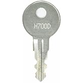 Better Built H700D - H750D Toolbox Replacement Key Series H700D