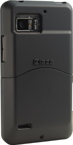 Laza Smooth Case for Motorola Droid Bionic 4G OEM 2760mah Extended Battery - Black