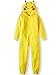AME Boy's Pikachu Hooded Union Suit Pajama Onesie (XS 4/5)