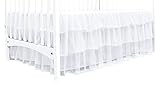 Tadpoles ADRFTL009 Triple Layer Bed Skirt, Full, White