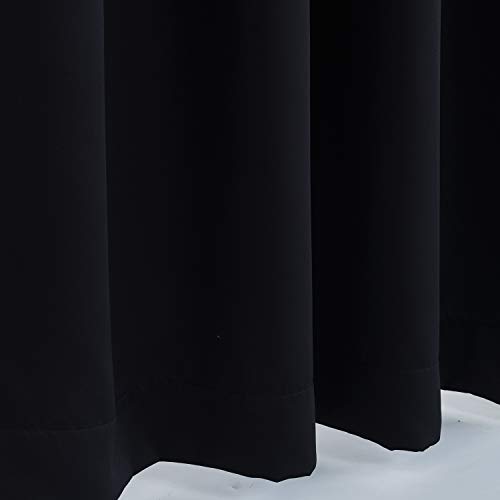 RHF Wide Thermal Blackout Patio Door Curtain Panel, Sliding Door