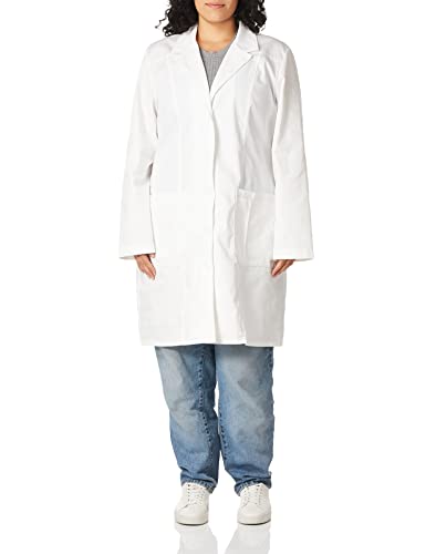 Cherokee Women's Scrubs 36" Lab Coat, White, Small