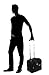Ciao Luggage - 15 Inch Under Seat Bag - Carry On Suitcase with Rolling Wheels