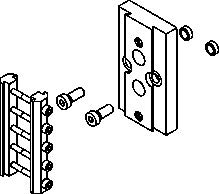 Festo 177770 Adapter Kit, Model HMSV-30