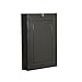 SEI Furniture Convertible Desk, Black