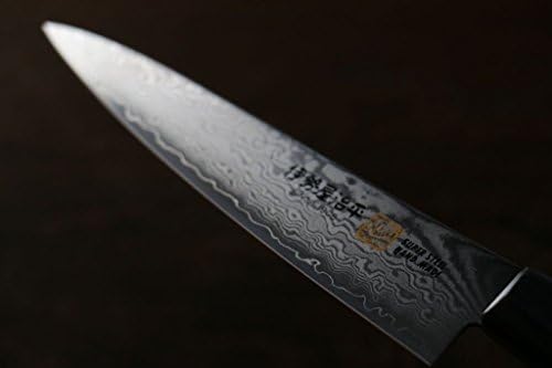 ISEYA VG10 G-SERIES 33 LAYER DAMASCUS JAPANESE CHEF'S PETTY KNIFE, 120MM