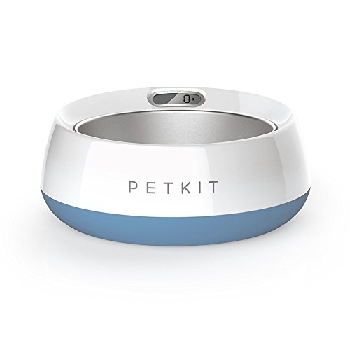 image for PETKIT SAB2BLA Fresh Metal Digital Pet Bowl, Blue-White