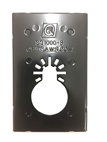 Q bit SQ1000-S Qbit Power Oscillating Multi-Tool Blade Saw for Single Gang Outlet Box