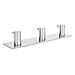 Moldiy Towel Hooks, Bathroom Towel Hooks - Brushed Nickel, 3M Adhesive Towel Hook