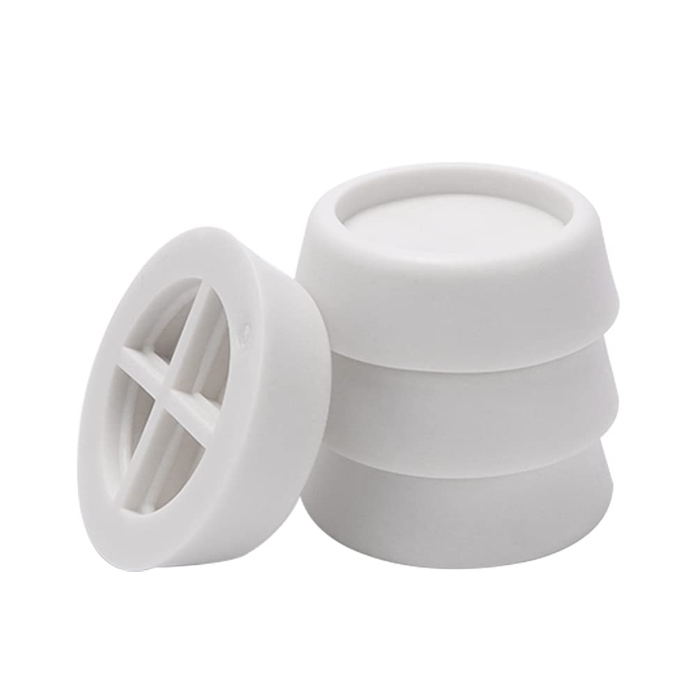 VooGenzek 4 PCS Universal Washing Machine Anti-Vibration Feet Pads, Dryer Anti-Vibration Feet Pads, Shock Absorbing Washer Rubber Feet Pad, for Dryer, Refrigerator, Table Chair, Treadmill