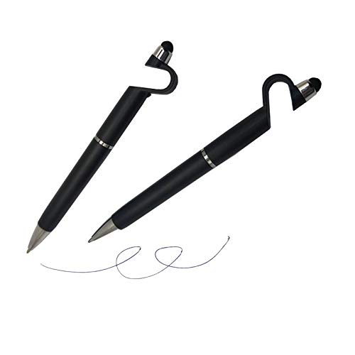 Stylo Tactile Tablette stylos à Bille écran Tactile stylot Tactile Support téléphone stylos à Bille Multifonction 3en1 Type Retractable