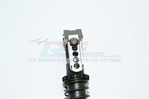Traxxas TRX-4 Trail Defender Crawler Upgrade Parts Aluminum Adjustable Front And Rear Damper Mount - 4Pc Set Green