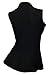 eVogues Plus Size Spread Collar Sleeveless Vest Top