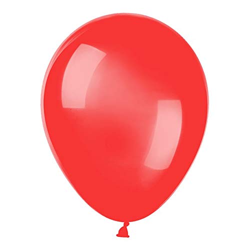 iSeventy9 50 PCS Metallic Balloons, Balloons in Red Colour, Metallic Balloons Made for Princess Ariel Party, Little Mermaid Party Decorations, Space Party