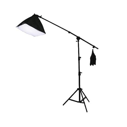 ePhoto 10 x 20 Muslin Chromakey Green Screen Background Support Stand Kit 2700 Watt Hair Light Boom Stand Studio Photo Video Lighting Kit H604SB-1020G Electronics, Camera & Photo, Lighting & Studio, Lighting, Booms & Stands