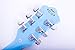 2019 New Product GROTE BRAND Electric Guitar Semi Hollow Body with Guitar Gig Bag (Miami Blue)