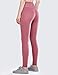 CRZ YOGA Non-See Through Athletic Compression Leggings Hugged Feeling Tummy Control Workout Leggings for Women 28Inches Misty Merlot 28” XSthumb 2