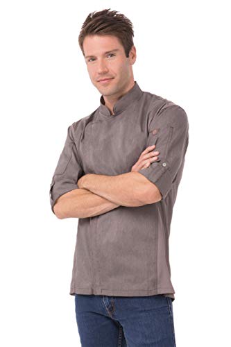 Chef Works Chamarra de Chef Hartford para Hombre