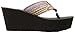 Rocket Dog Women's Diver Webster Fabric Wedge Flip Flop