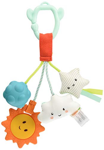 B. Toys – Baby Toy – Sensory Baby Rattle – Hanging Toys for Car Seat, Stroller, Crib, Play Gym – Soft & Crinkly – Fun…