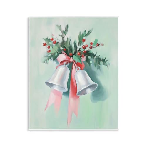 Stupell Industries 'Festive Silver Bells', Wall Plaque Art, 11 x 14