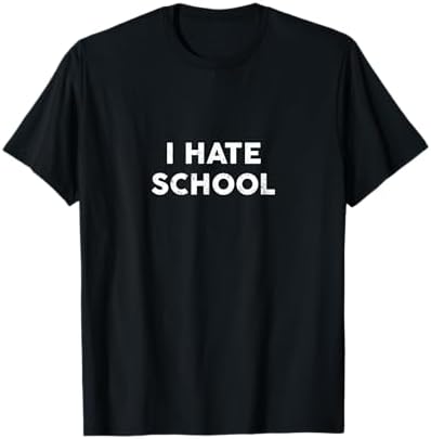 Amazon.com: School Sucks T-Shirt funny saying sarcastic novelty