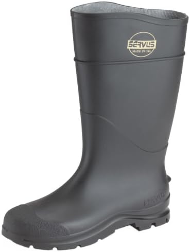 Norcross Servus 18821-12 16" Steel Toed Black Economy Knee Boot Size 12