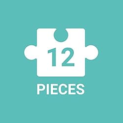 Mudpuppy Under the Sea Pouch Puzzle, 12 Extra Thick