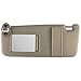 IAMAUTO 10735 New Sun Visor Left Driver Side Tan for 2007 2008 2009 2010 2011 Toyota Camry with Sunroof and Light