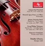 SUITE NO 5 FOR VIOLIN SOLO / PARTITA NO 2          image