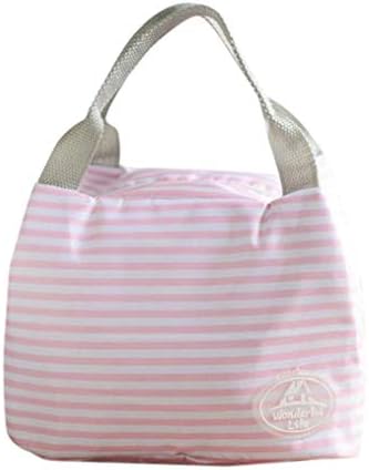 Picnic Insulated Zipper Organizer Lunch Box Lunch Bag,Outsta Fashion For Women Kids Men Organizer Cool Bag Handbag Pouch Picnic Carry Case (Pink)