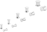 Surgical Grade Stainless Steel High Polish Gauged Earrings Solid Double Flared Plugs, 8G - 0G
