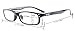 Eyekepper Spring Hinges with UV Protection, Anti Blue Rays, Anti Glare and Scratch Resistant Lens Amber Tinted Lenses Computer Reading Glasses Black +0.75
