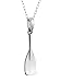 FashionJunkie4Life Sterling Silver Rowing Oar Pendant Necklace, 18