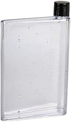 A5 Memobottle Clear Book Portable Paper Pad Water Bottle Flat Drinks Cup Kettle
