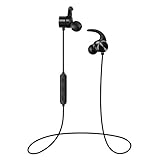 Tranya Bluetooth In-ear Wireless Sports Headphones Sweat Proof, Magnetic Design, Secure Fit Earbuds, Built-in Microphone Headset for Running, Jogging, Gift Box, Holiday Gift Set