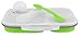 Smart Planet EC-34 Large 3-Compartment Eco Silicone Collapsible Meak Kit Lunch Box, Green