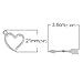 JGFinds Silver Heart & Arrow Toggle Clasps- 48 Sets of Silver Tone DIY Jewelry Making Supplies