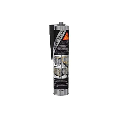 SikaFlex-521 UV - UV-beständige Dichtmasse - Sika - 300 ml kartusche, Hellgrau