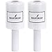 Ultra Strong Shrink Wrap Rolls with Handle | Mini Plastic Stretch Film for Wrapping Boxes & Furnitures | Industrial Grade Moving & Packing Supplies | Set of 2-80 Gauge, 5" x 1000 ft primary