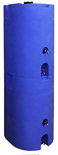 320 Gallon Capacity Emergency Water Storage Tanks (2 Tanks: 160 Gal Ea) - BPA Free, Portable, Food Grade Plastic - Survival Water Prepared Supply - Thumbnail 2