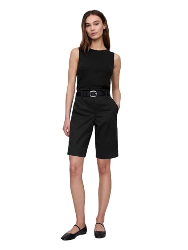 GAP Womens Downtown Khaki Bermuda Short True Black V2 2 8P