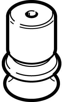 Festo 191054 Suction Cup, Model ESV-20-BN