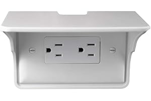 Outlet Shelf US Phone Char Socket Rack Wall-Mounted Outlet Shelf