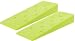 Redneck Convent Spiked Tree Felling Wedges for Tree Cutting - 8in Green Plastic Felling Wedge, Logging Tools - 2 Pack