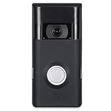 Wasserstein Colorful & Protective Silicone Skins for Ring Video Doorbell 2 - Protect and Camouflage your Ring Video Doorbell 2 with these UV light- and weather-resistant silicone skins (Black)
