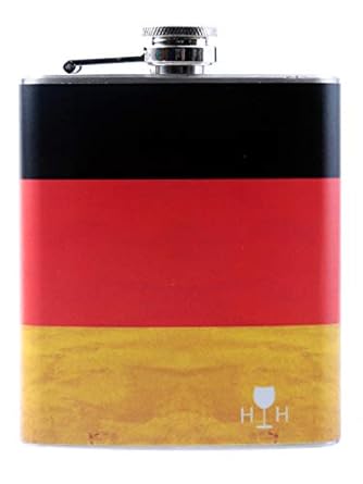 My 60 Minutess Stainless 8 Oz Steel Hip Flask (236ml) (OHH-HIP-101)